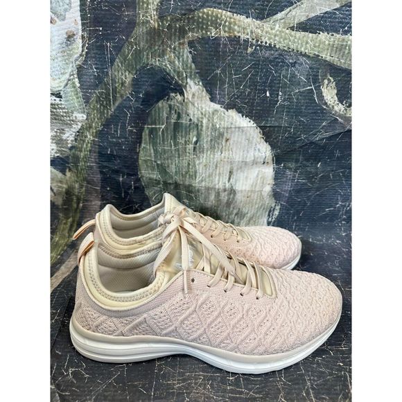NEW APL Rose Tan Techloom Phantom Pro Sneakers in Size 10 - Picture 4 of 5